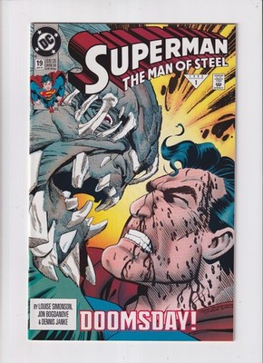 Superman The Man of Steel (1991) #  19 (8.0-VF) (2432315) Doomsday 1993