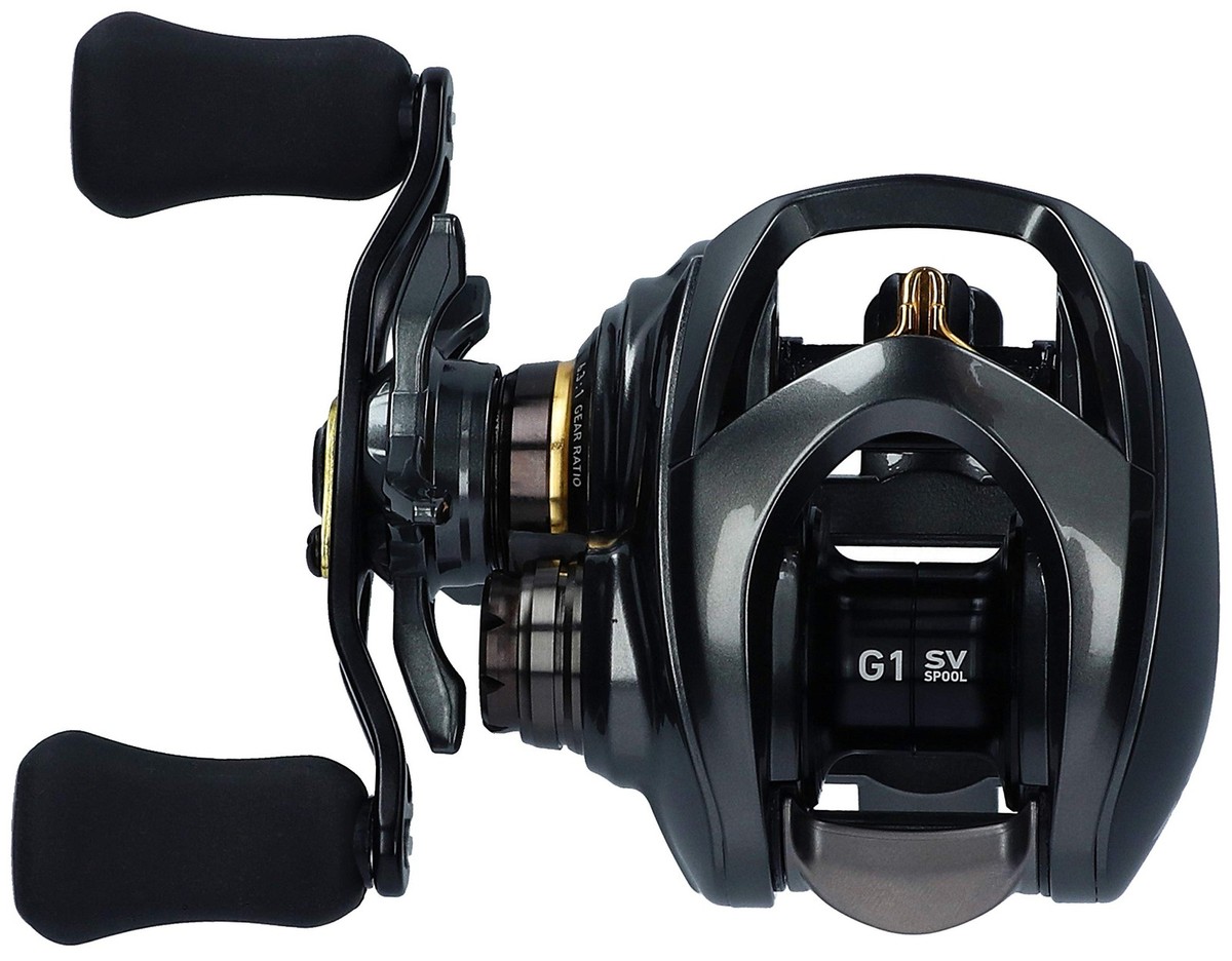 Daiwa STEEZ CT SV TW 6.3:1 Left-Handed Baitcast Reel - Black