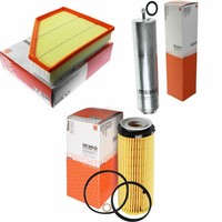 Mahle / Knecht Kraftstofffilter KL 579D Luftfilter LX 1640 ÖLfilter OX 560D