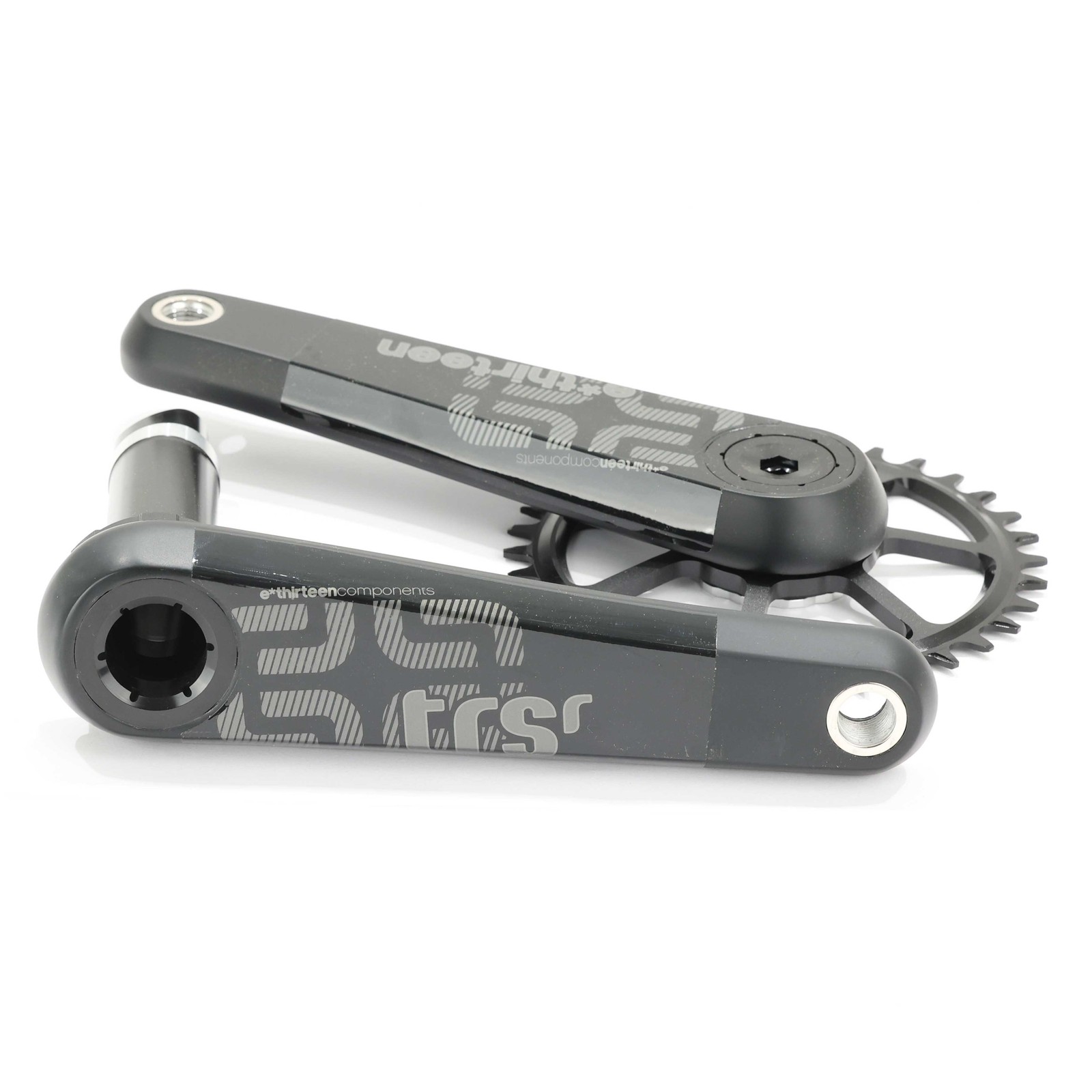 e*thirteen TRS Race Carbon MTB Crankset, 175mm, 34T, Boost, 