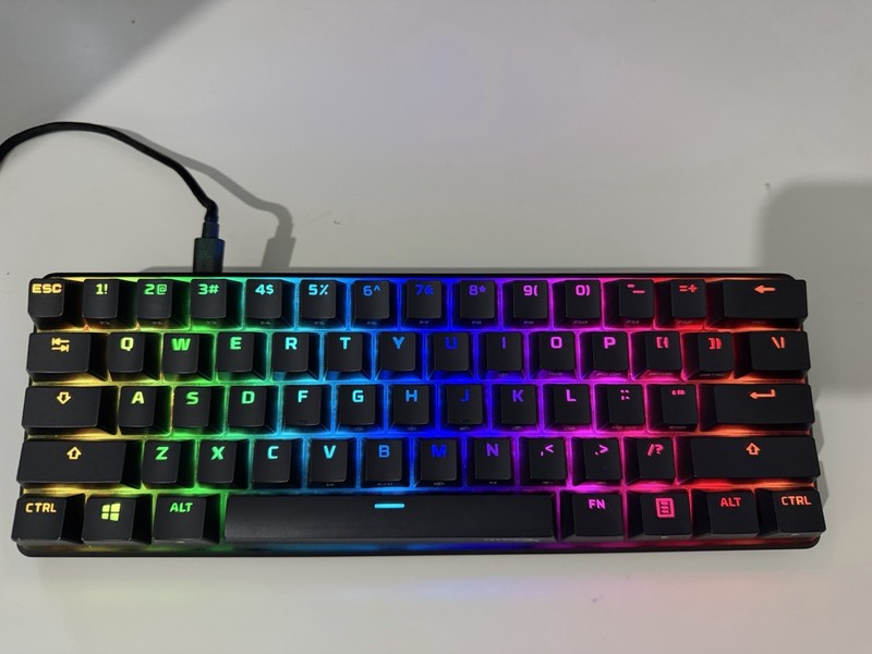 HyperX Alloy Origins 60 Mechanical Gaming Keyboard HX Red, UK English Layout