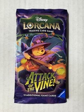 Disney Lorcana Set 13 Attack of the Vine Booster Pack factory sealed