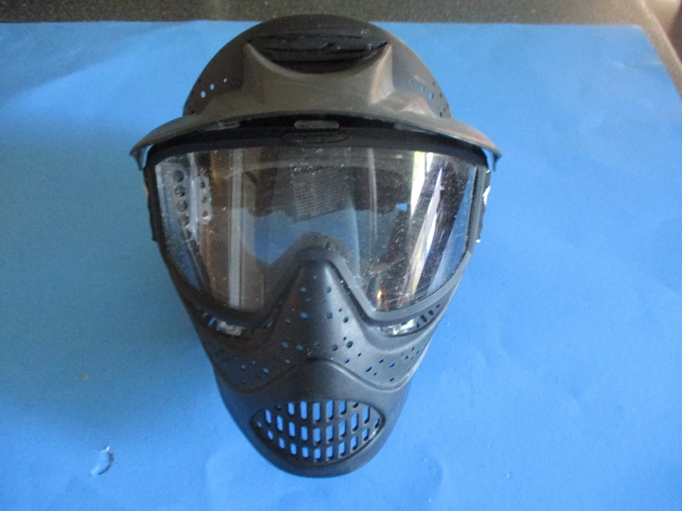 JT Gafas Máscara Facial Completa Paintball, Halloween, Disfraz Seguridad Usado/Usado Foto 2 de 4