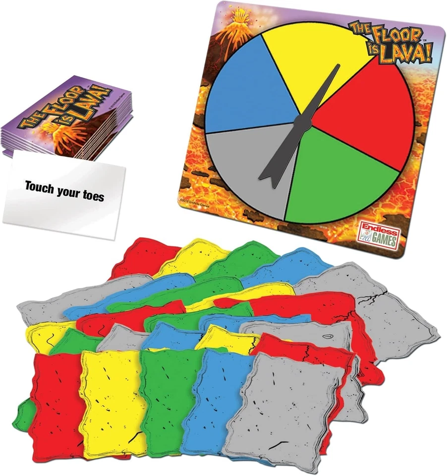 The Floor is Lava! | The Fun, Physical, Lava Leaping Game | Kids Party Games| 5+ - Image 4 of 4