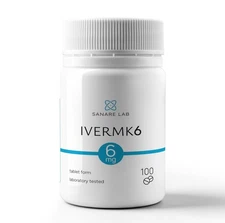 Sanare Lab IVERMK 6 mg 100 Tablets