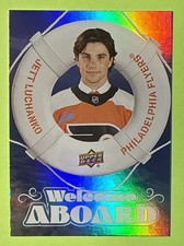 2024-25 Upper Deck Series 2 - Welcome Aboard Jett Luchanko #WA-4 (RC)