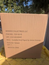 Mondo James Groman Godzilla Pen & Ink Designer Figure Godzilla Store