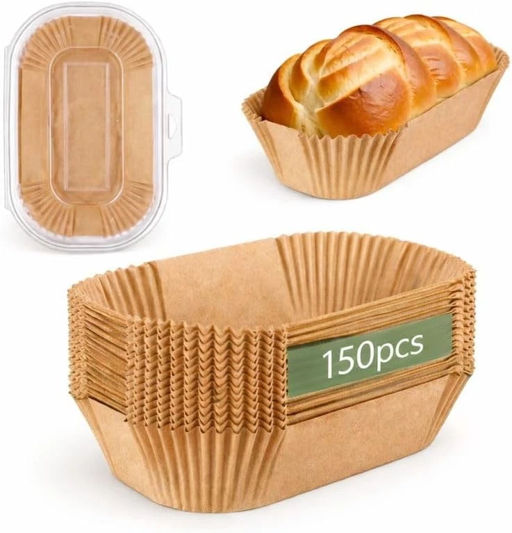 150pcs Loaf Pan Liners, Extra Thick Parchment Paper for Baking Bread 9x5,