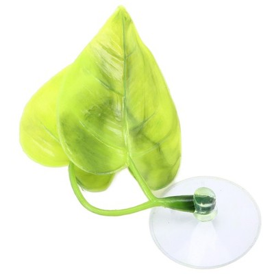4x Betta Fish Leaf Double Design Lightweight And Realistic Resting Spot With SET