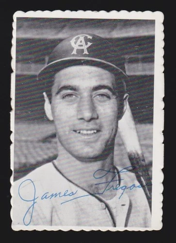 JIM FREGOSI angels 1969 TOPPS deckle edge #5 VG-EX+ NO CREASES