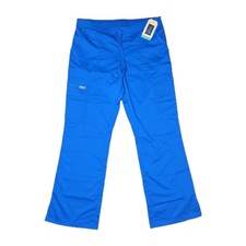 Cherokee Workwear Womens Sz M Classic Scrub Pants Cargo NWT Blue -