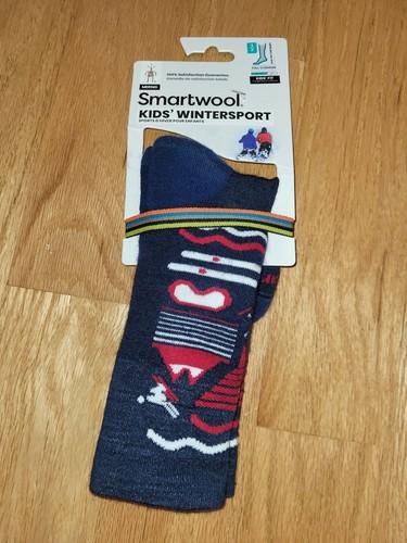 Smartwool Kids Wintersport Full Cushion Merino OTC Wool Blend Socks Size S - Picture 2 of 7