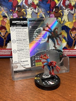Marvel Heroclix Doppelganger 053a With Card & L053a Legacy Card Lot Venom Set