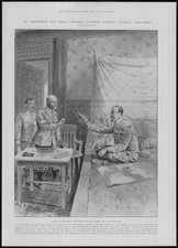 1904 Antique PORTRAIT  Print - JAPAN General Fukushima Melton Prior (313)
