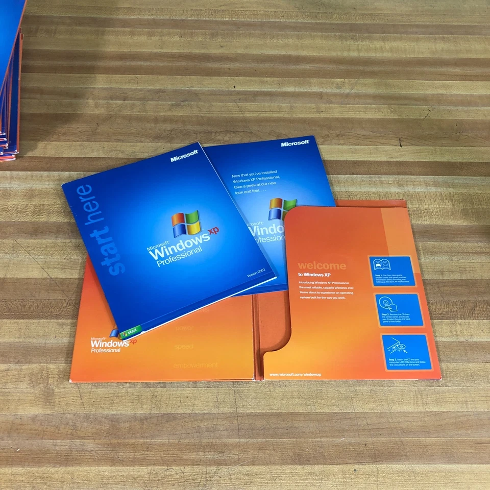 Microsoft Windows XP Professional Big Box Retail Version Vintage Software w/Key - Image 4 of 4