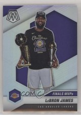 2020-21 Panini Mosaic Finals MVPs Silver Prizm LeBron James #297 12ny