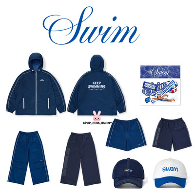 BTS SWIM OFFICIAL 2026 MERCH MD WIND JACKET BALLCAP