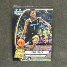 24-25 Bowman Chrome U Kam Jones 1st Bowman Black Wave Refractor Marquette 