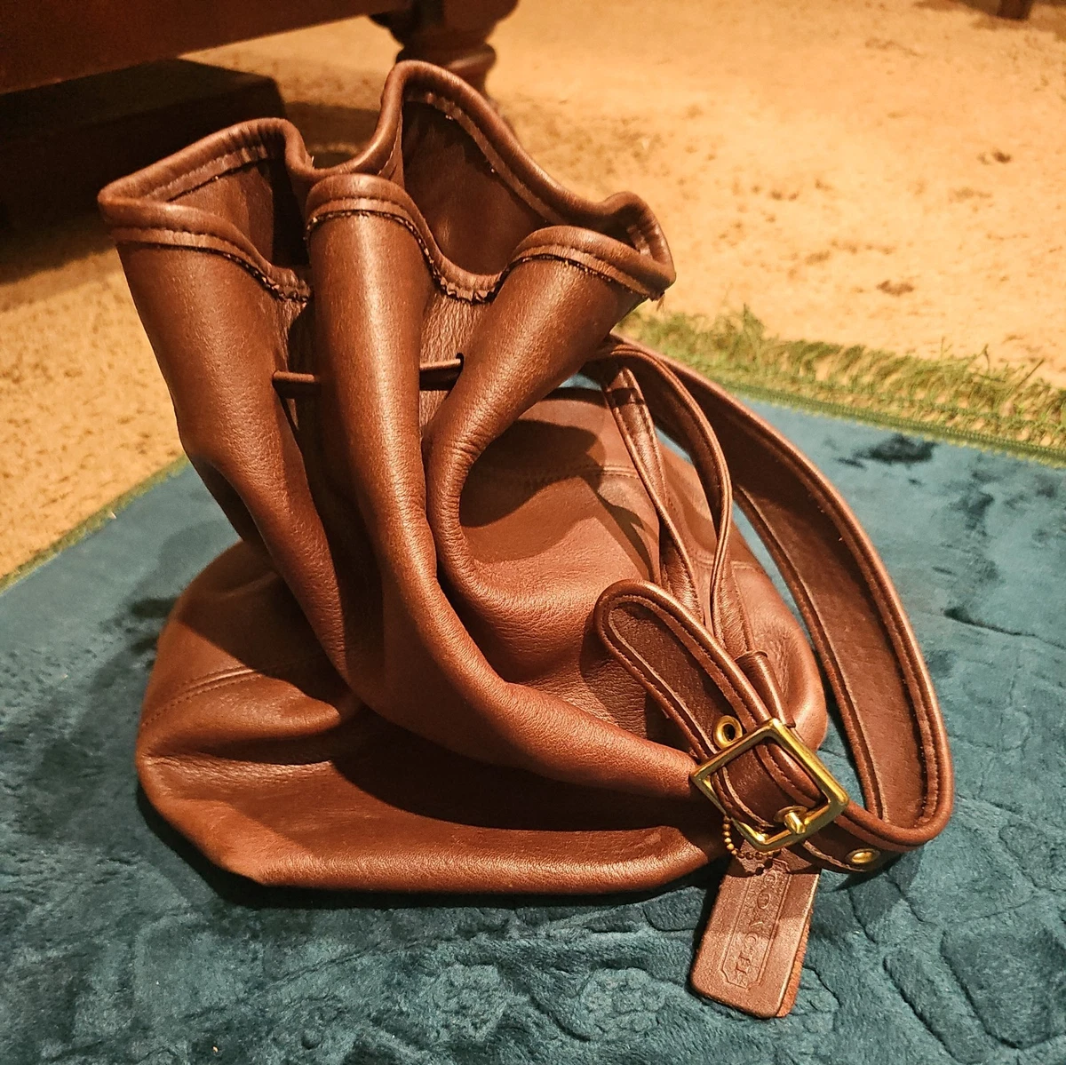 Coach Legacy Leather Exterior Bucket & Drawstring Bag Bags