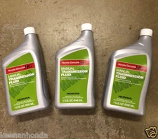 Genuine OEM Honda Manual Transmission Fluid MTF 3 Qts.