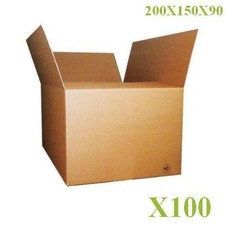 100 CARTONS BOITES EMBALLAGE 200X150X90 M/M LIVRAISON GRATUITE 5 DVD