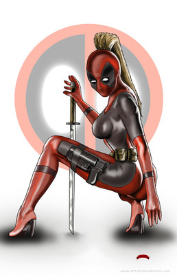 Lady Deadpool Fan Art