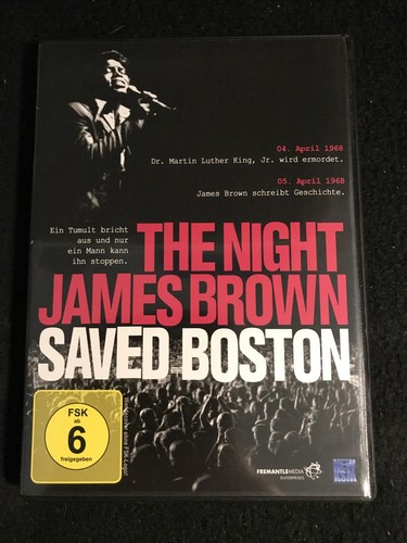The Night James Brown Saved Boston - DVD Zustand Neuwertig @325