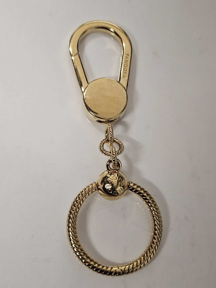 小物 Pandora Moments Small Bag Charm Holder Pandora Moments Small Bag Charm Holder | Gold plated