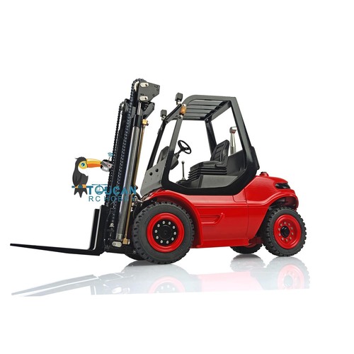 LESU 1/14 Hydraulic RC Forklift Kit Transfer Car Truck ESC Motor Painted DIY - 第 6/12 張圖片
