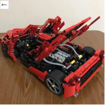 LEGO Racers Enzo Ferrari 1:10 8653 In 2005 Used Retired P2 | eBay
