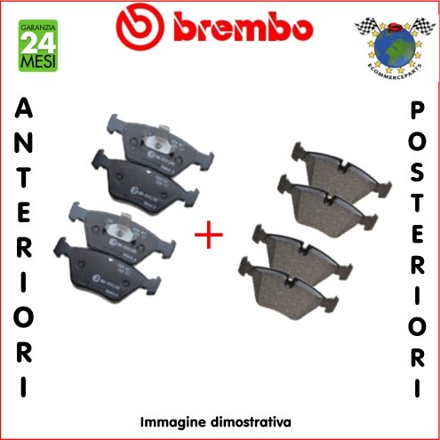 Kit Pastiglie freno Ant+Post Brembo per DAF LF IVECO EUROCARGO EUROFIRE M #bb - Foto 1 di 4