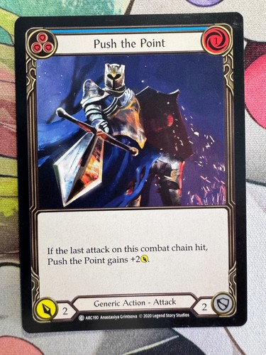 Push the Point Non Foil Flesh and Blood TCG FAB79