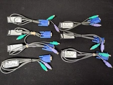 Lot of 7 Avocent DSRIQ-PS2 520-255-508 KVM Server Interface Cables