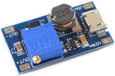 1pcs New Micro USB Adjustable DC-DC Step Up Power Supply Module 