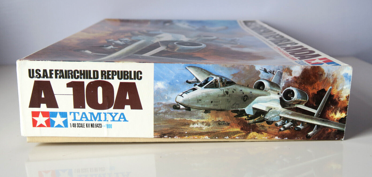 Tamiya 1/48 USAF Fairchild Republic A10A - No. 6423 Open Box