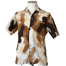 Vintage 1979 Tropicana Hawaii Hawaiian Shirt - Size Medium - Pineapple Design
