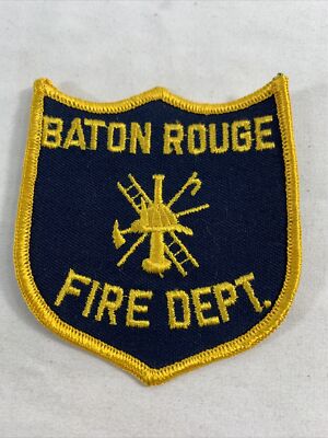 Baton Rouge Fire Department Uniform Patch | eBay