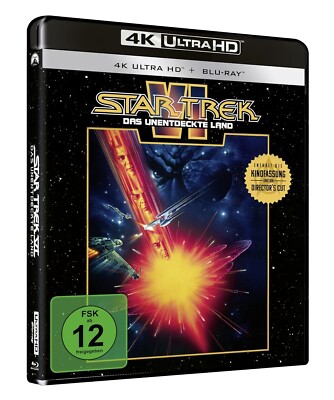 Star Trek 6: Das unentdeckte Land (1991)[4K UHD & Blu-ray /Neu/OVP] inkl. Direc