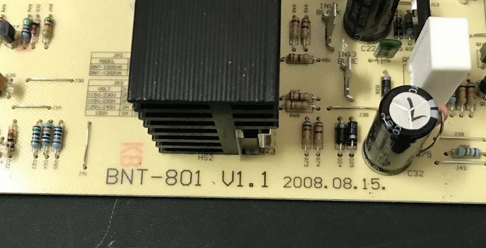 ULTRA-1000AP Power Protection 1000VA Main Board BNT-801 *** NEW *** - Image 2 of 3
