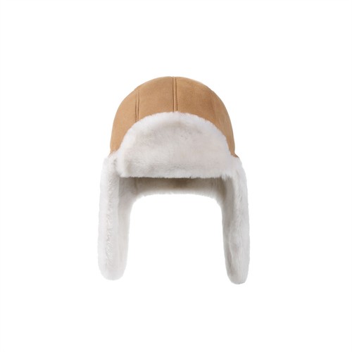 Originals UGG Australia Sheepskin Wool Trapper Aviator Hat Womens Mens 3 Colors - Picture 7 of 13