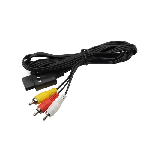 AC Adapter Power Supply & AV Composite Cable Cord For Nintendo 64 N64 Original - Picture 6 of 6