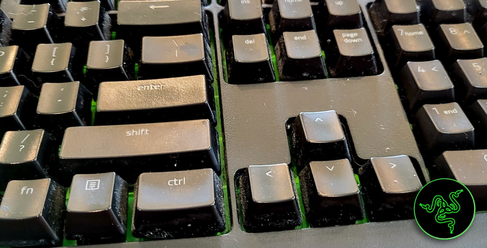RAZER Keyboard +Goliathus pad, Blackwidow Ultimate