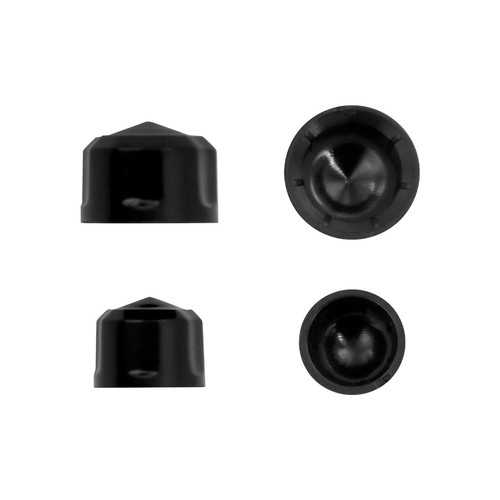 60pcs Black ABS Plastic Bolts Toppers Caps Set Fit For Harley Softail Twin Cam - Picture 4 of 12