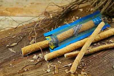 AL KHAIR 8 x Organic MISWAK Natural Toothbrush 8" MEDIUM Thick Peelu Fresh Stick