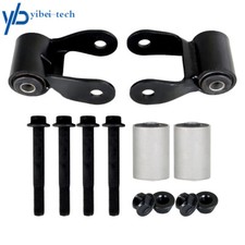 2pcs Rear Leaf Spring Shackle Kit For 1984-2001 Jeep Cherokee Wagoneer Series