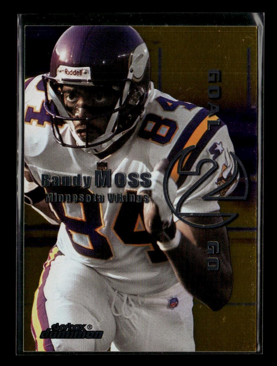 1999 SkyBox Dominion #3 GTG Randy Moss / Jerry Rice Goal 2 Go