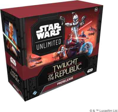 Fantasy Flight Games - Star Wars: Unlimited Twilight of the Republic Prerelea...