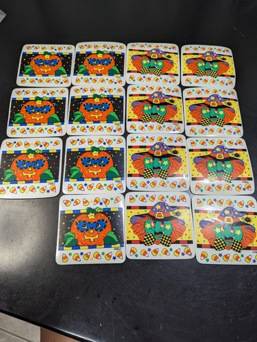 Vintage Halloween Party Bundle Bags, Stickers, Coasters - Picture 14 of 14