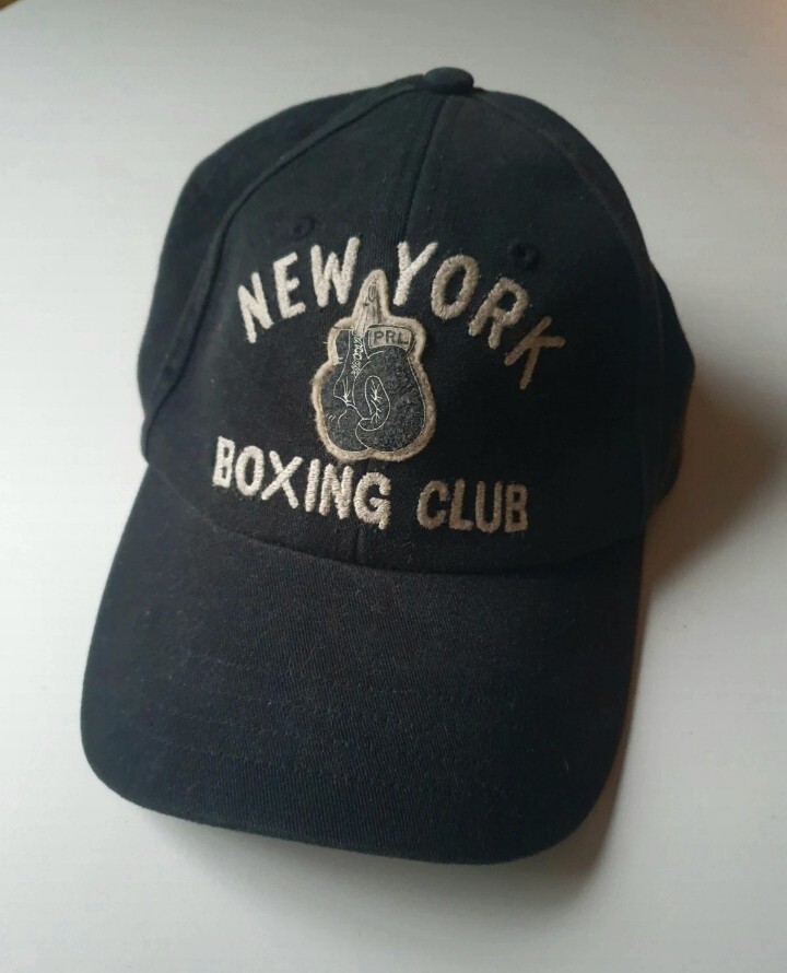 RARE POLO RALPH LAUREN New York Boxing Club Hat Cap L… Gem
