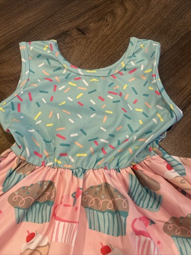 Girls Dress Birthday Cupcake Size 2 - Picture 8 of 8